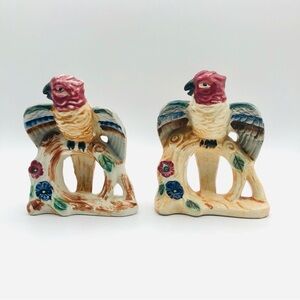 Vintage Parrot Planters (Set of 2)